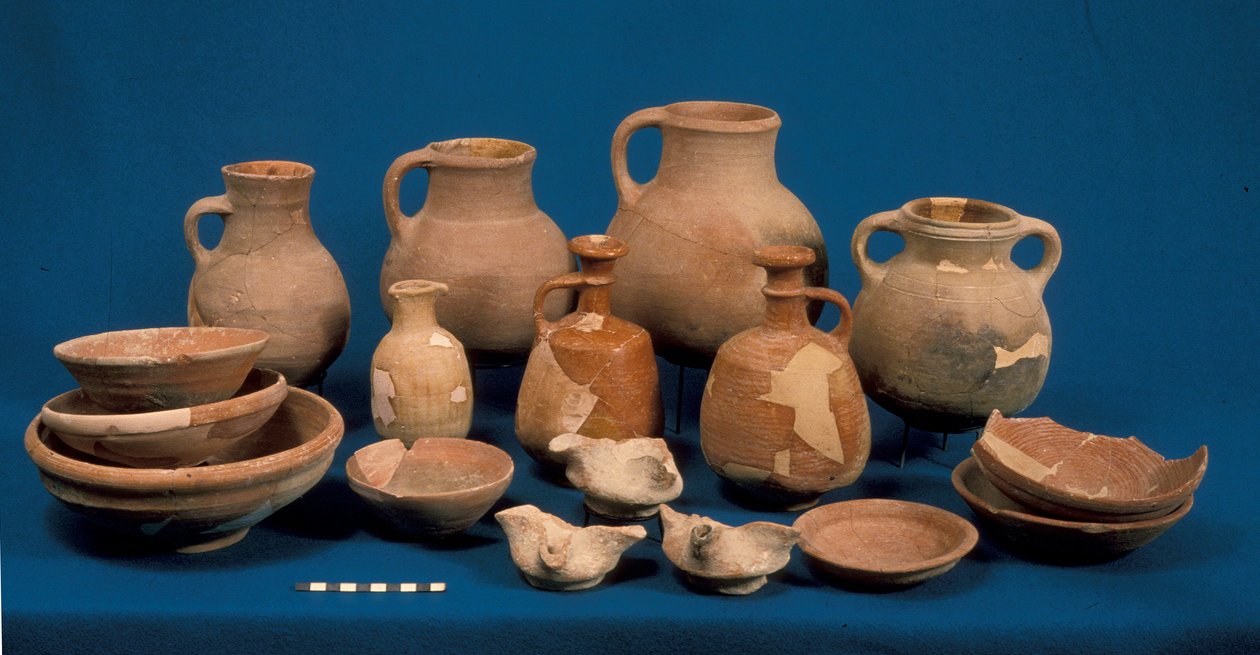 Keramikk, Davidsby keramikk av Iron Age