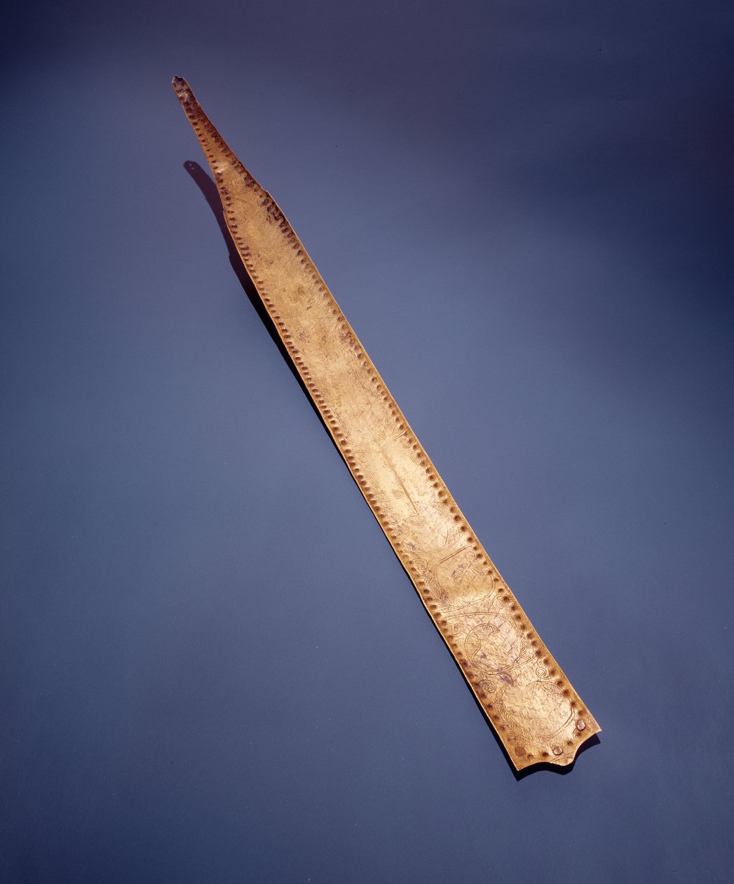 Sverdfeste, fra Ballyshannon Bay, County Donegal (bronse) av Iron Age