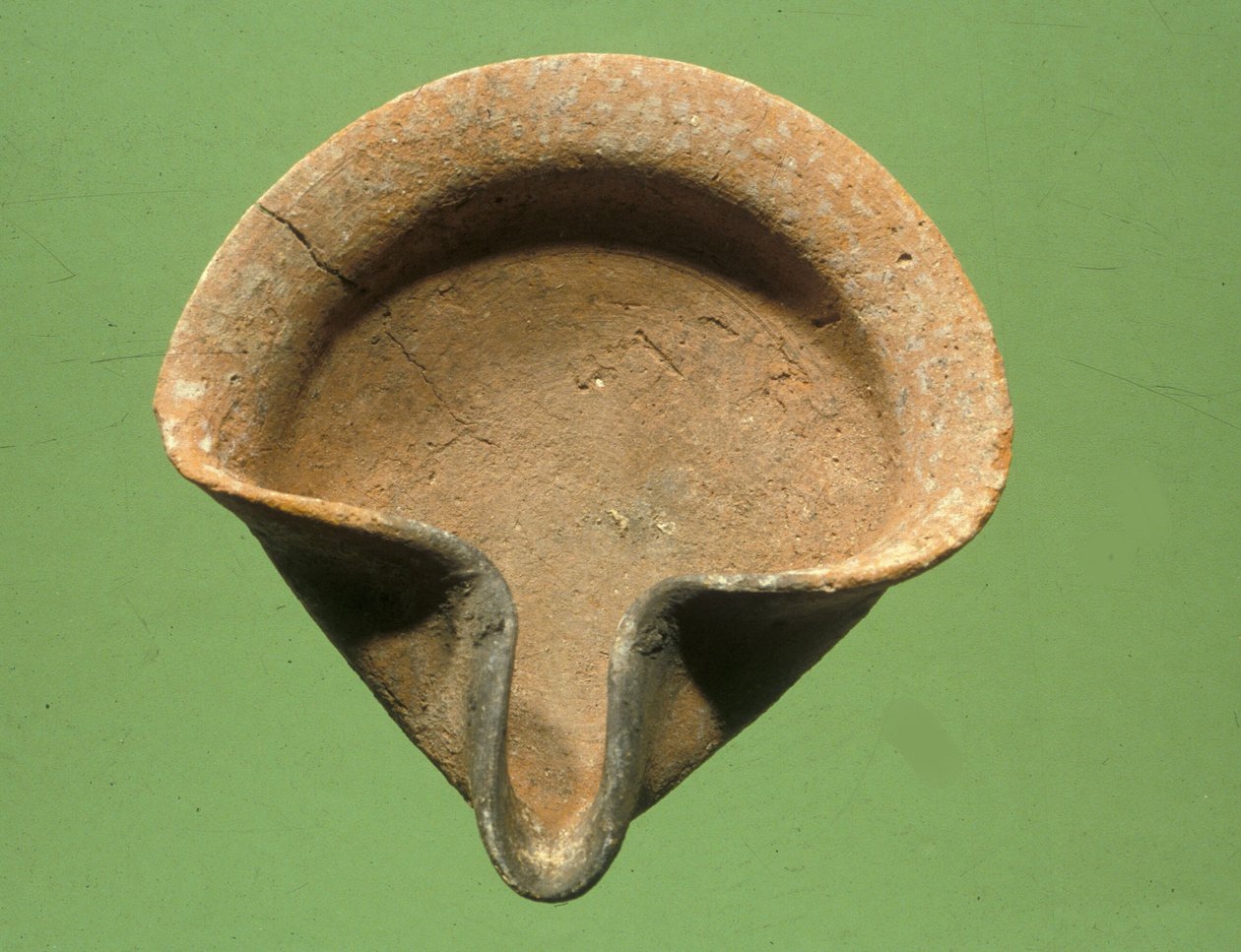 Israelitisk oljelampe (terrakotta) av Iron Age