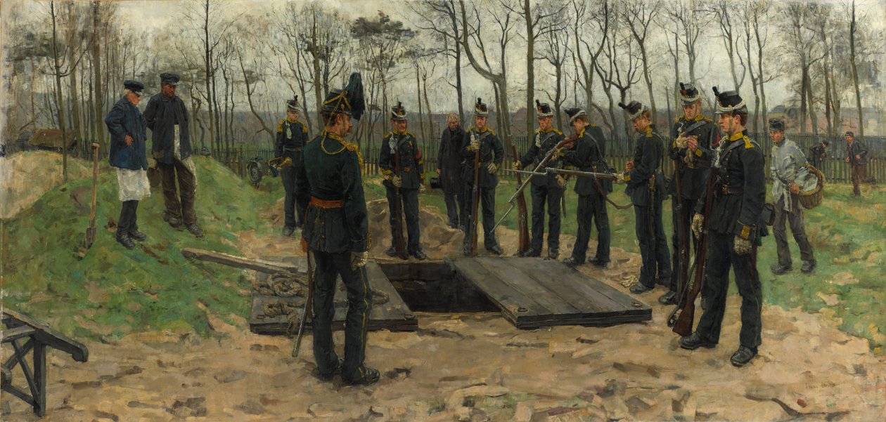 Militær begravelse av Isaac  Israëls