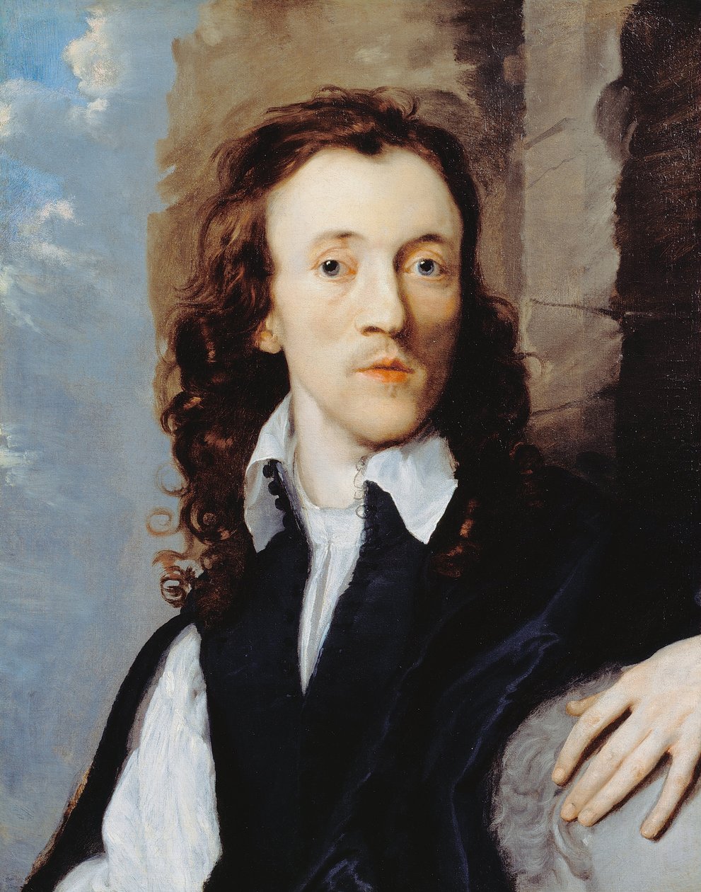 Portrett av en mann av Isaac Fuller