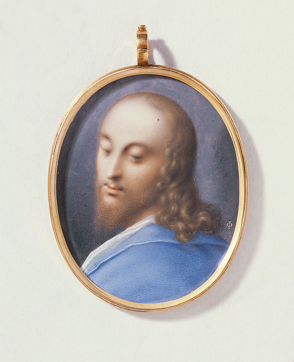 Jesus Kristus, ca. 1610 (wc på vellum) av Isaac Oliver