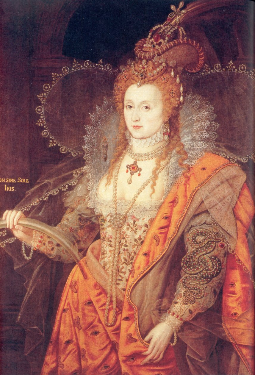 The Rainbow Portrait of Queen Elizabeth I av Isaac Oliver