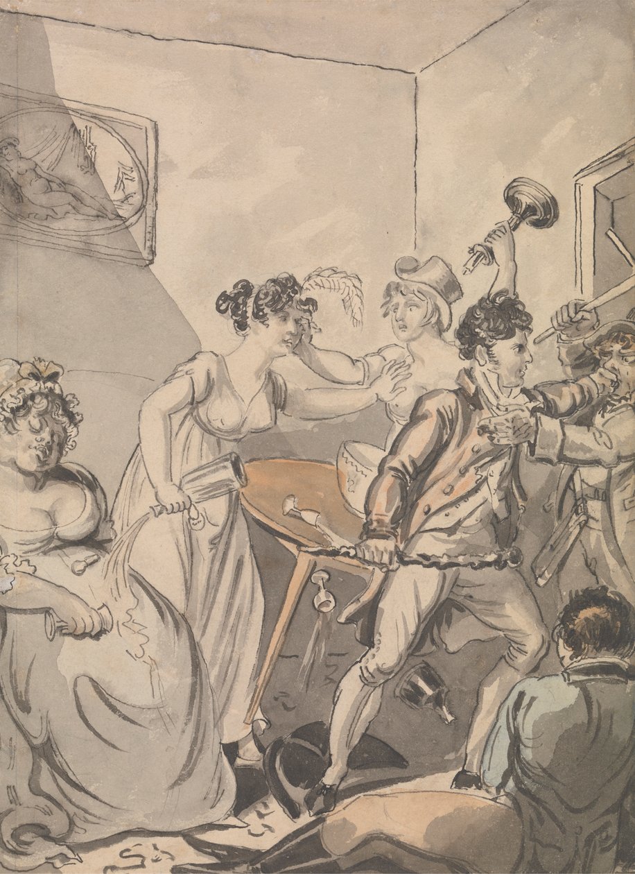 Flyturen av Isaac Cruikshank