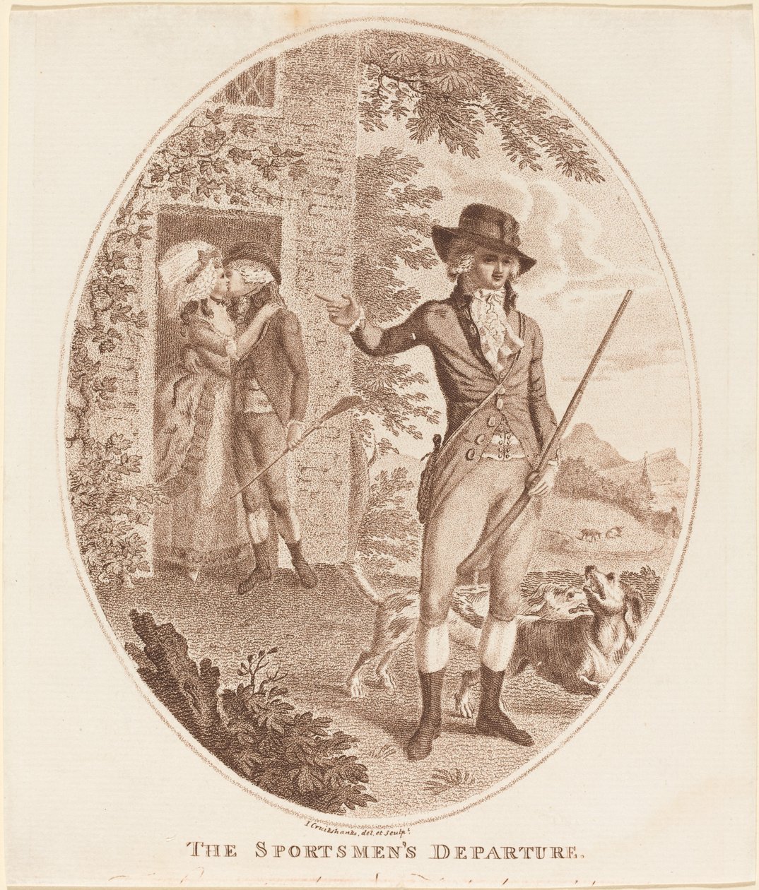 Idrettsutøverne av Isaac Cruikshank
