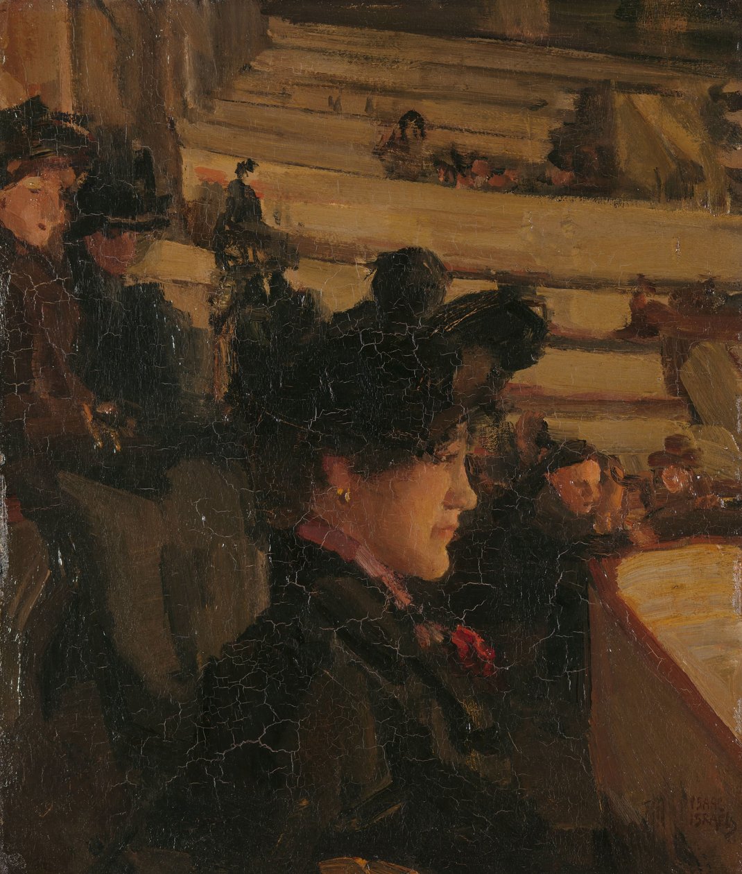 På teateret I Teateret av Isaac Israels