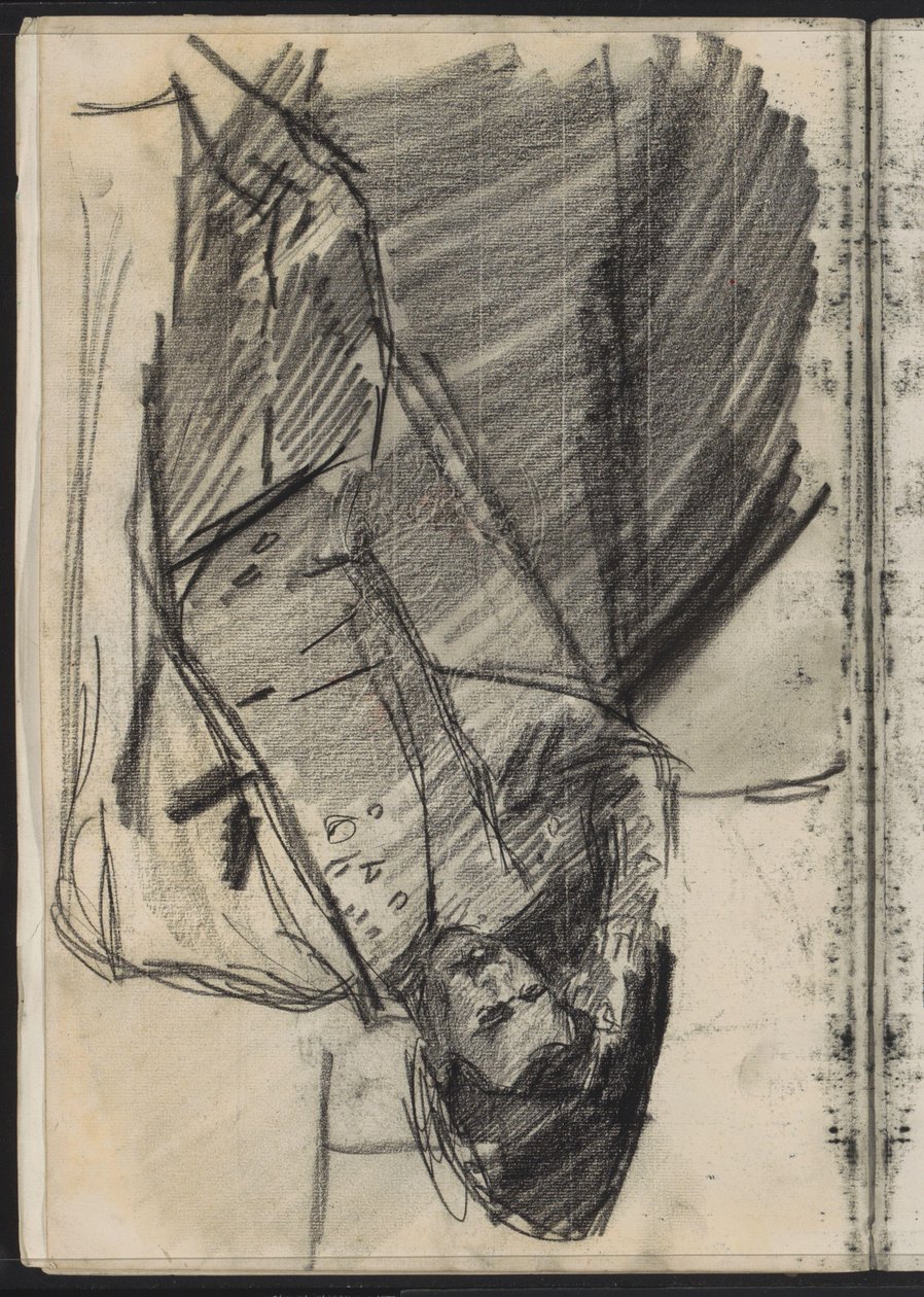 lenende mann av Isaac Israels