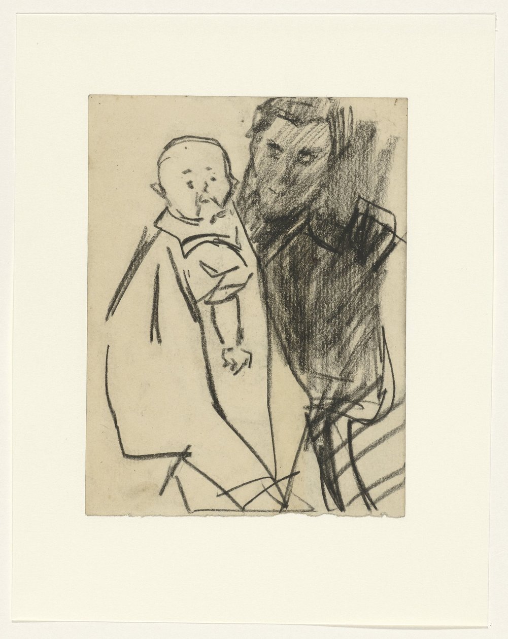 Mor med barn av Isaac Israels