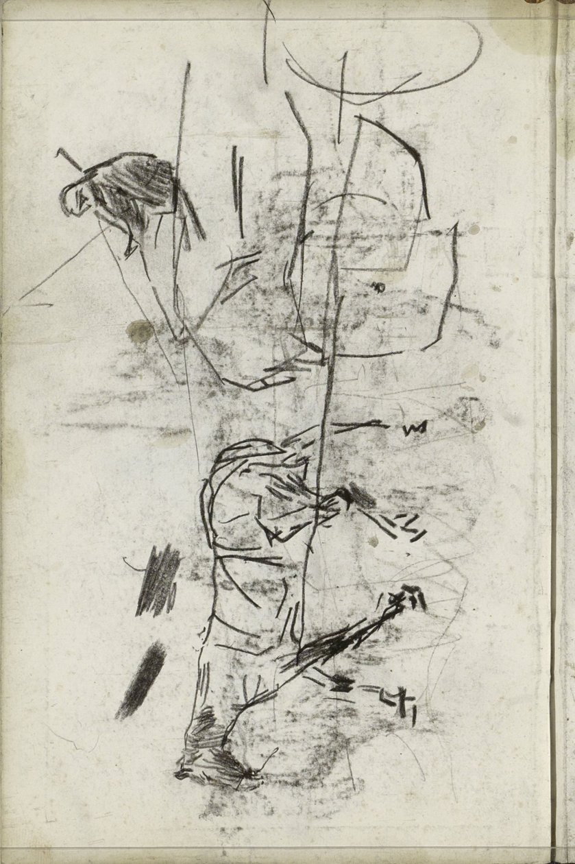 Hest og vogn av Isaac Israels