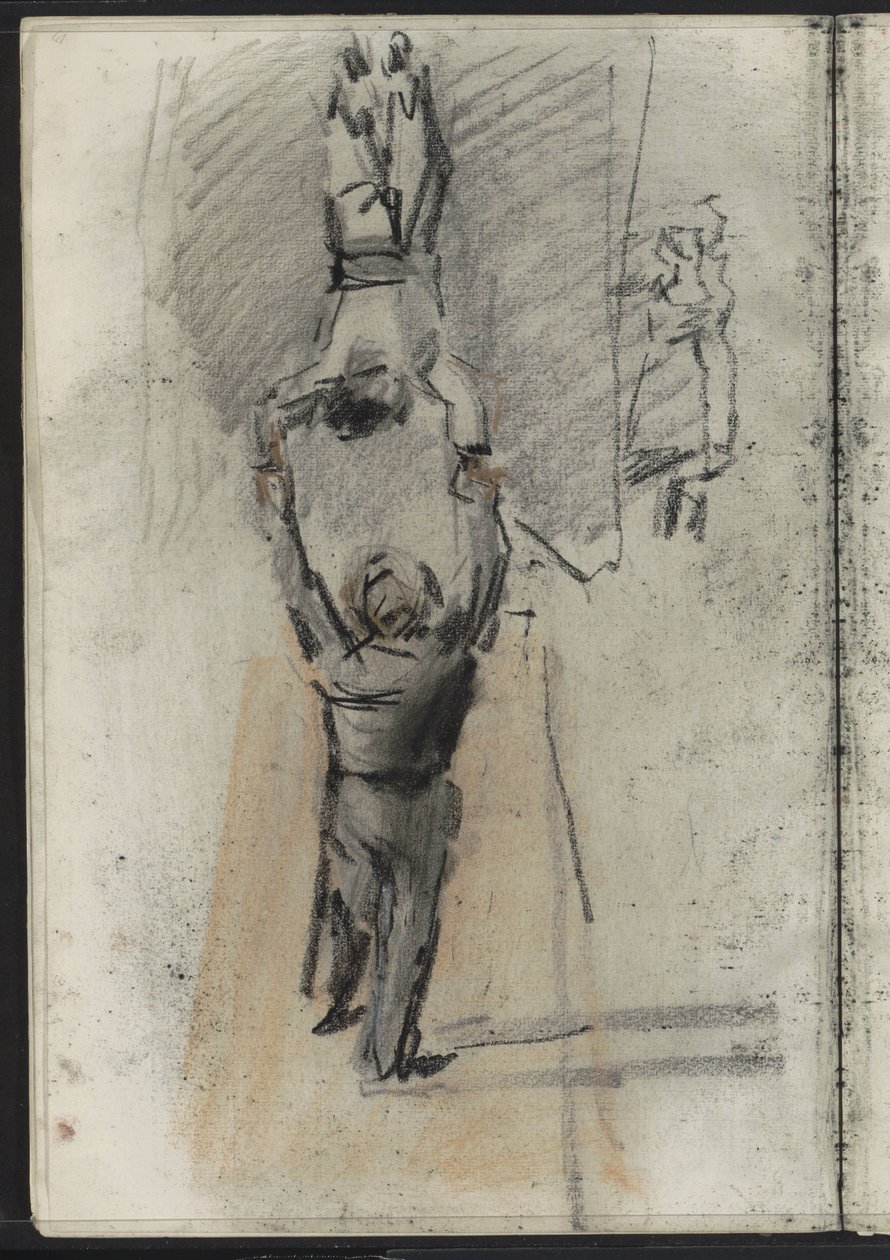 To akrobater, muligens på scenen av Isaac Israels