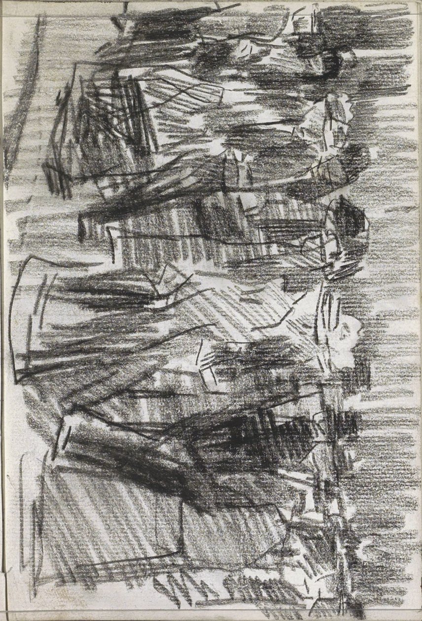 Kvinner og menn på gata av Isaac Israels