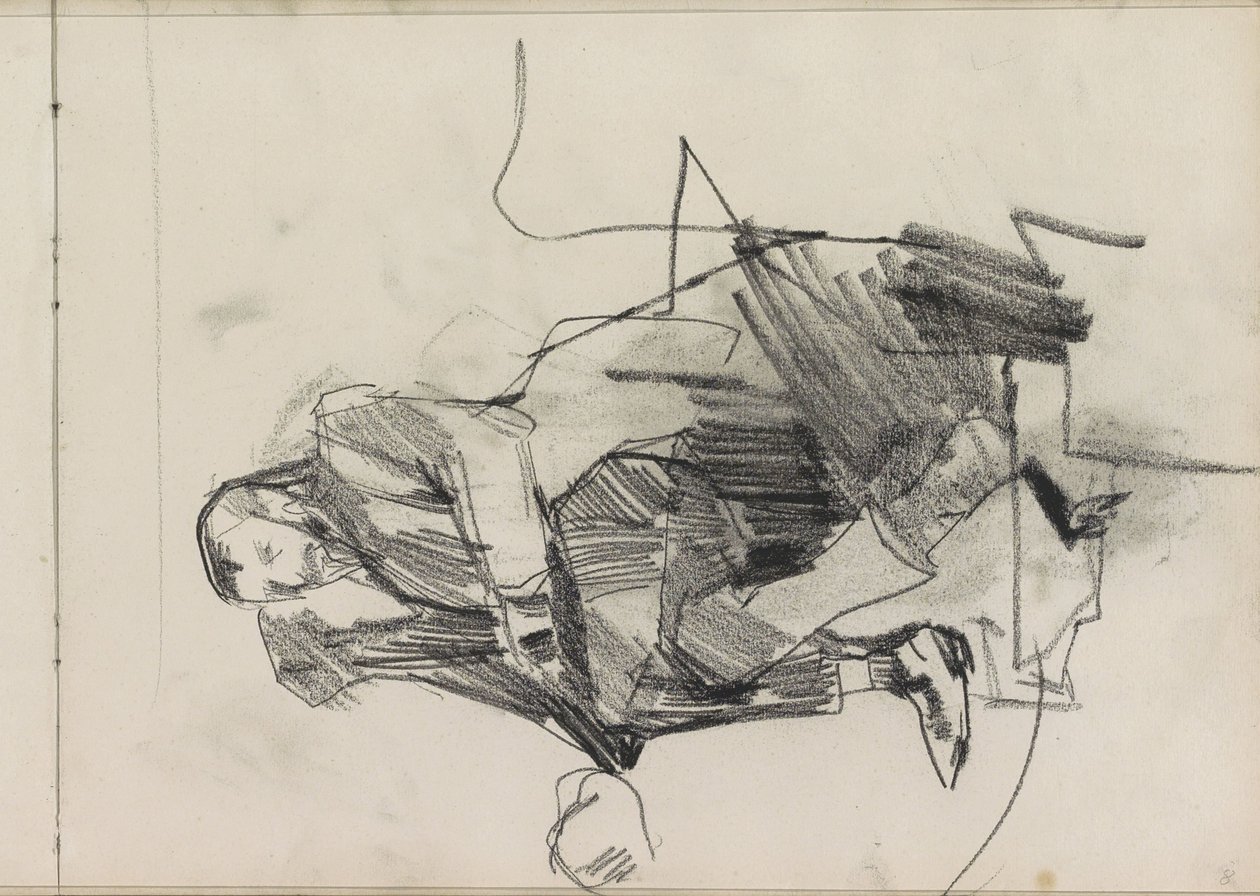 Sittende mann av Isaac Israels