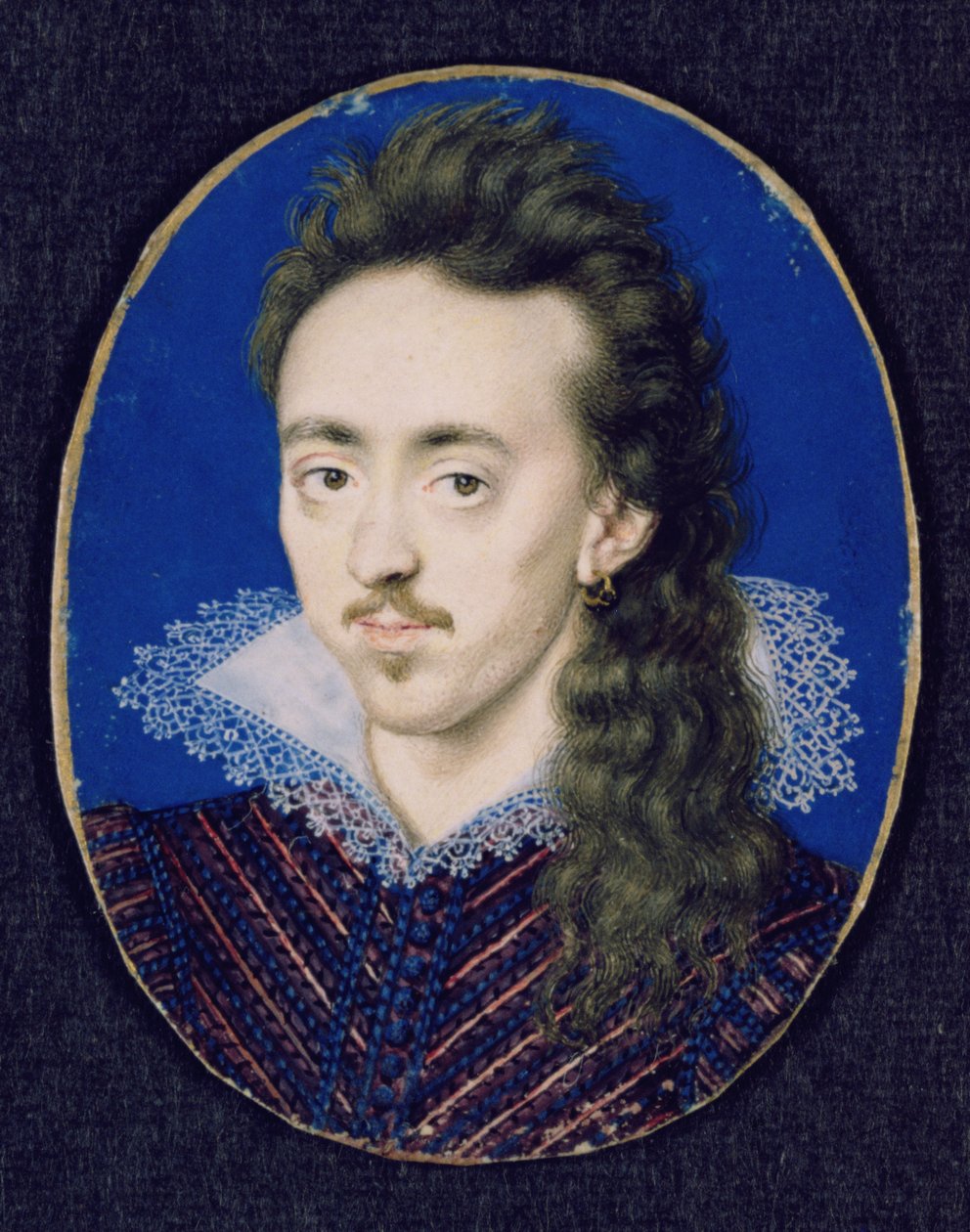 Dudley, 3rd Lord North (1581-1666) av Isaac Oliver