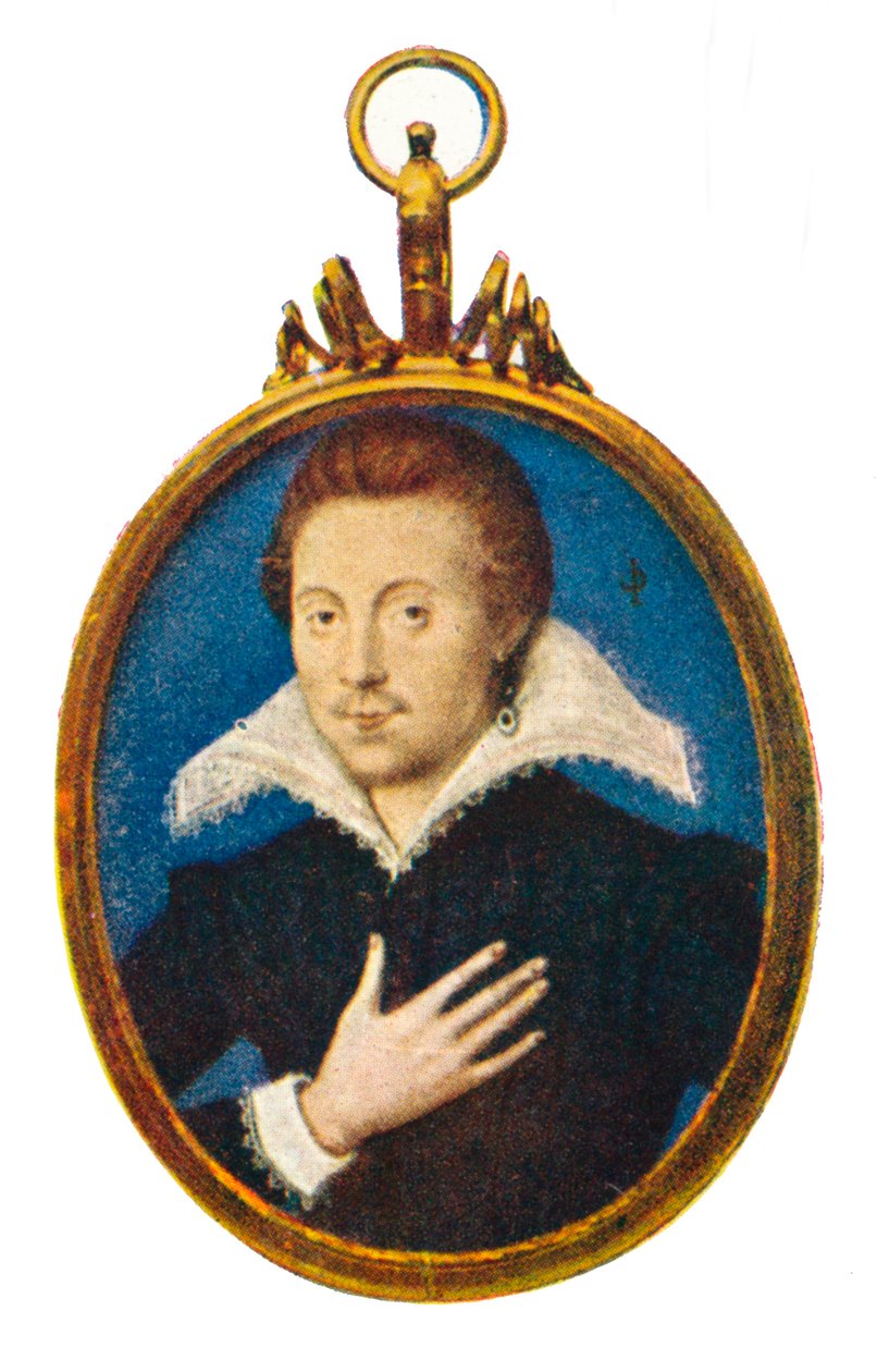 Sir Philip Sidney, c1580-1610, 1903 av Isaac Oliver I
