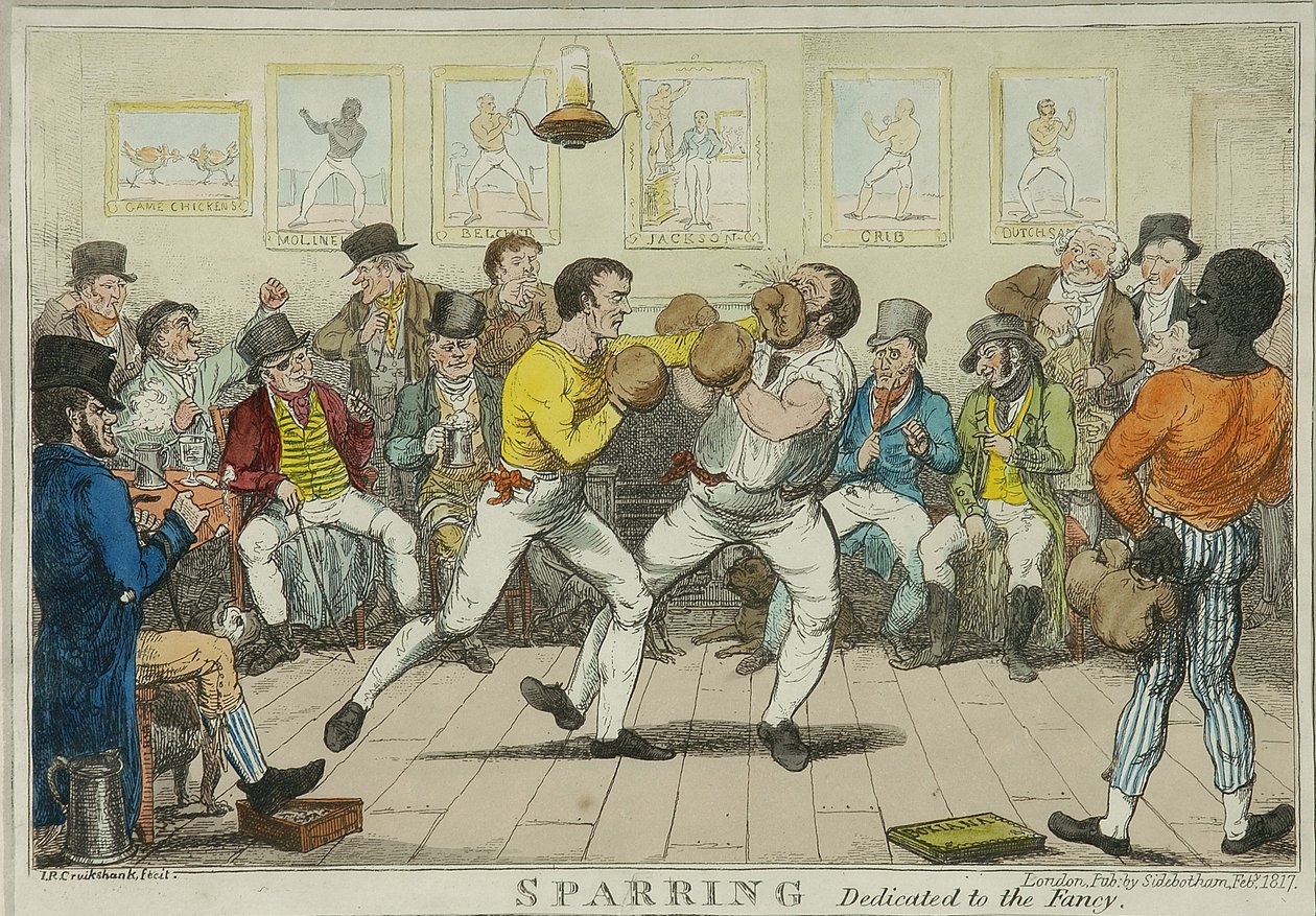 Sparring av Isaac Robert Cruikshank