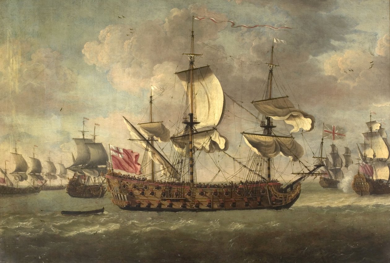 HMS "Swiftsure", 1675-80 av Isaac Sailmaker