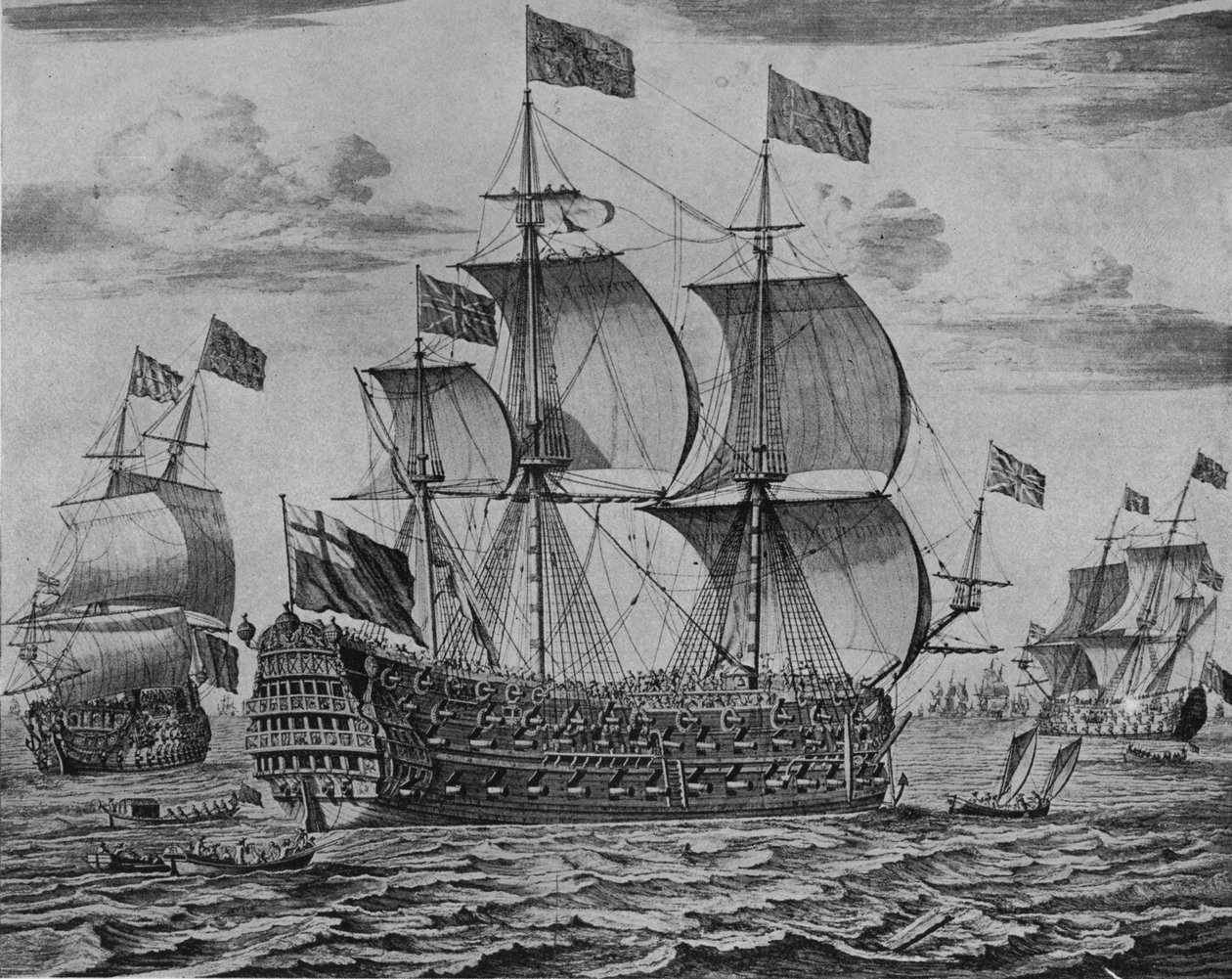 Seieren, c1700 av Isaac Sailmaker