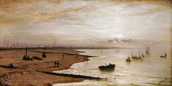 Portsmouth (olje på lerret) av Isaac Walter Jenner