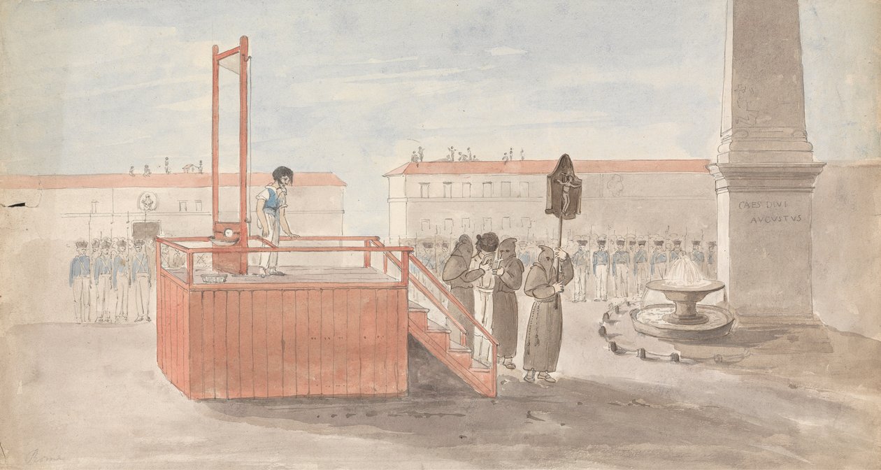 En henrettelse, Roma av Isaac Weld