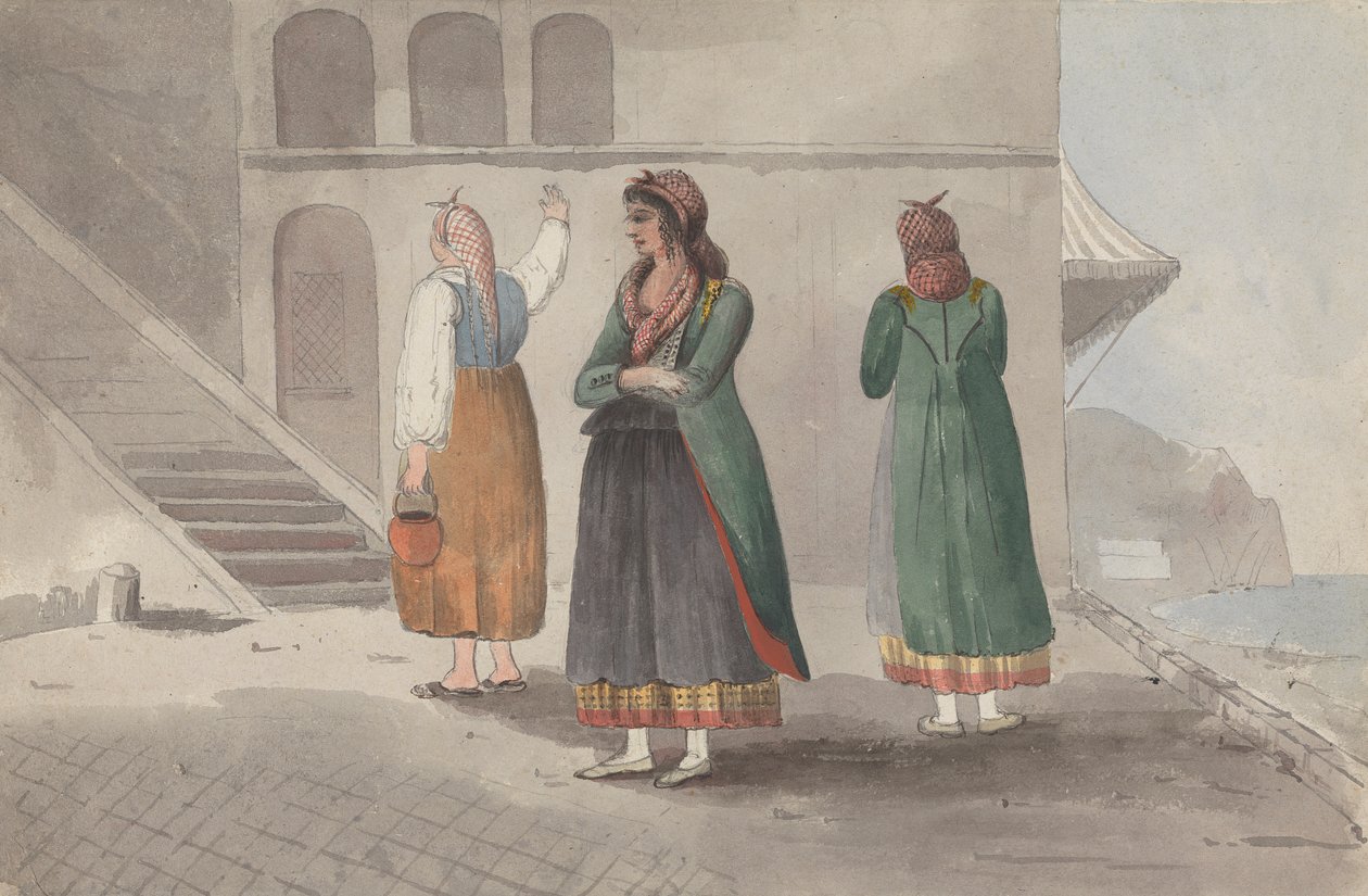 Kostyme hos Procida-Napoli av Isaac Weld