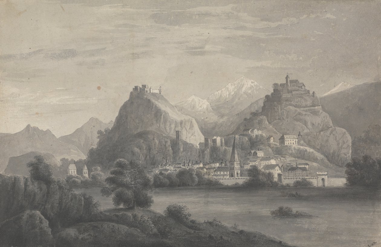 Sion (Sveits) av Isaac Weld