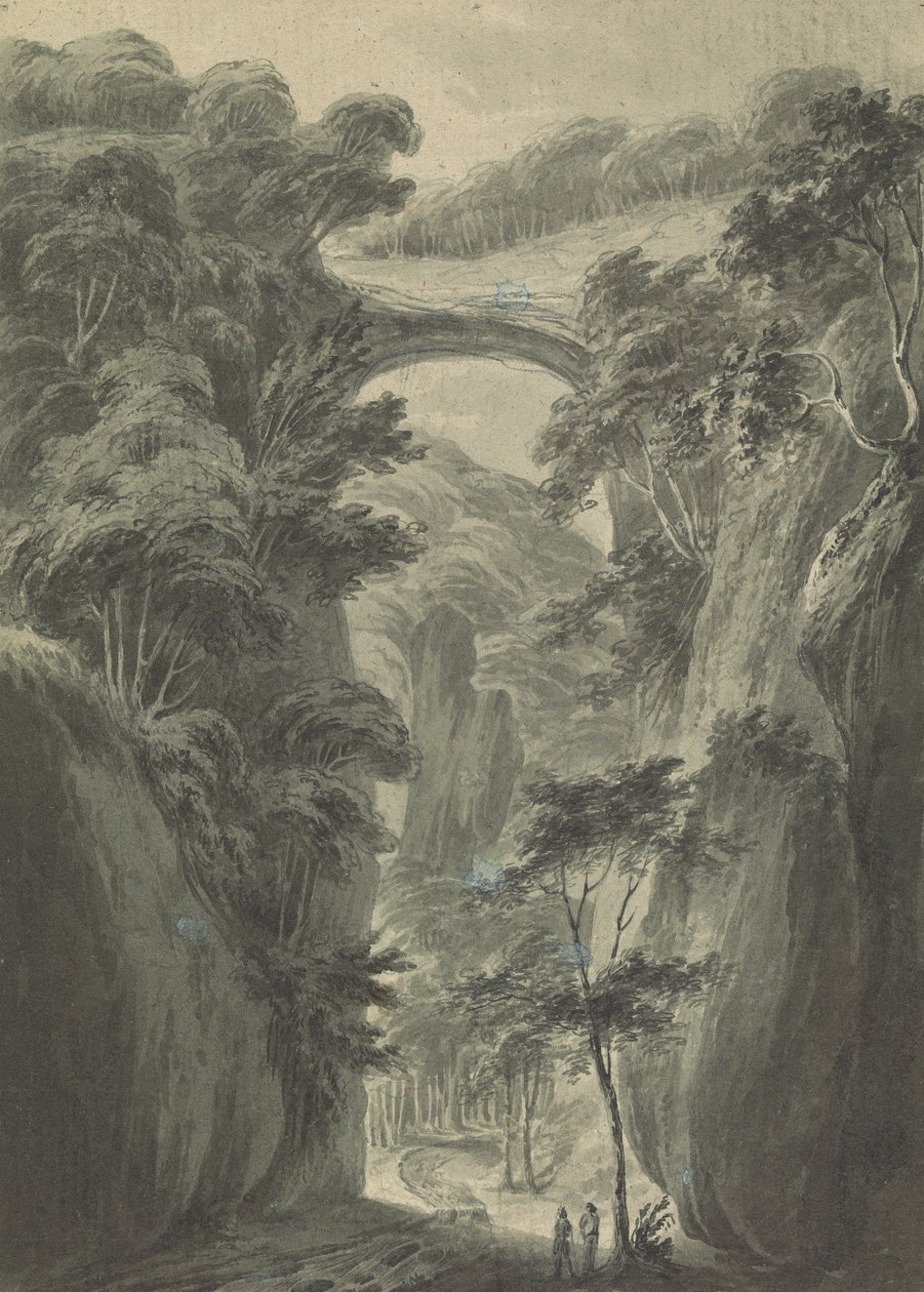 Utsikt over Rock Bridge av Isaac Weld