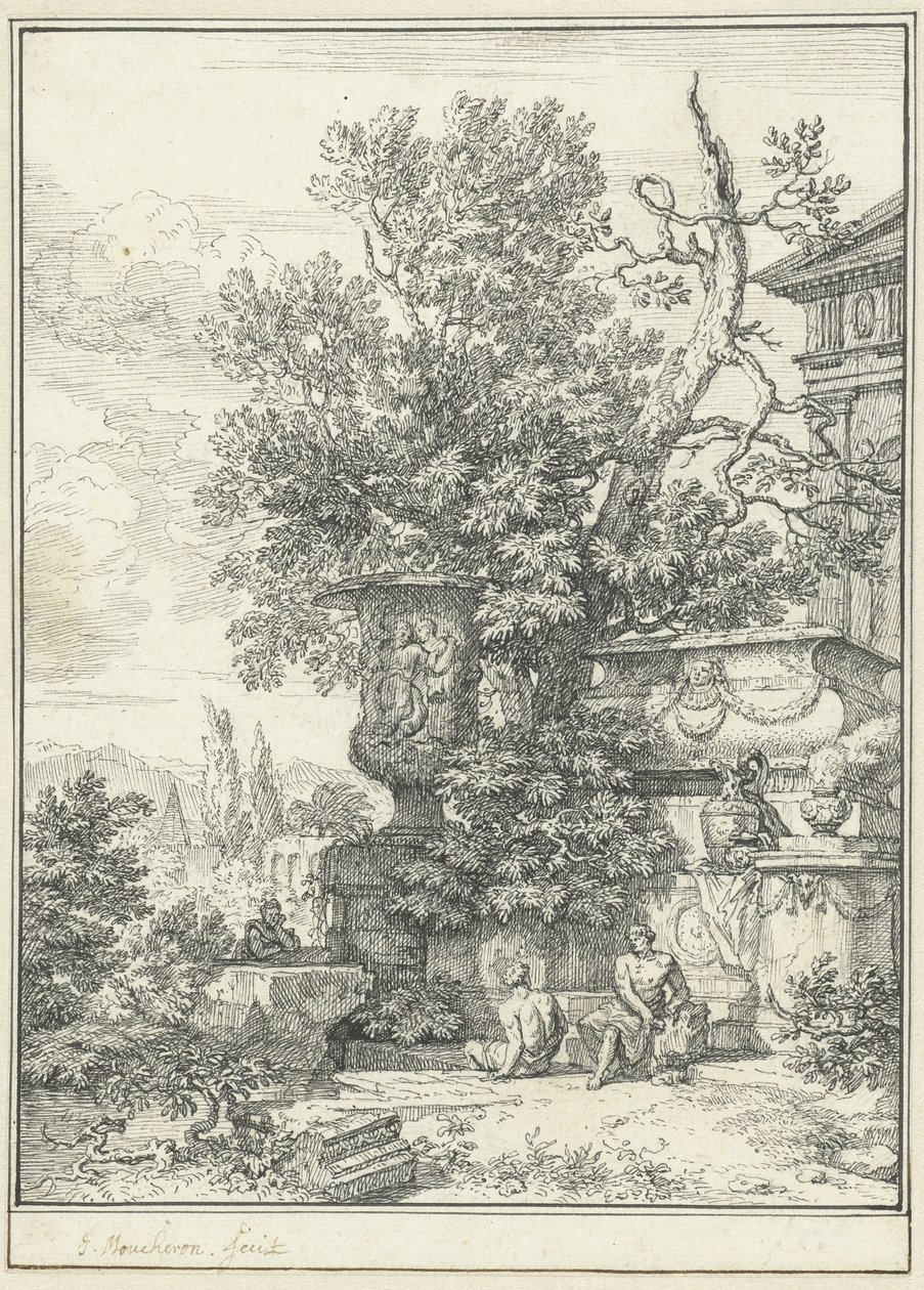 Klassisk landskap av Isaac de Moucheron
