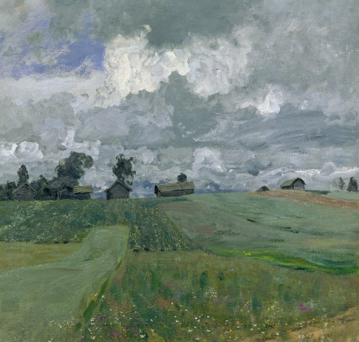 Stormdag, 1897 av Isaak Ilyich Levitan