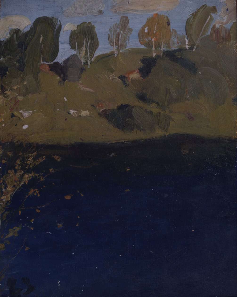 Ved en innsjø. Høst, 1890-tallet av Isaak Ilyich Levitan