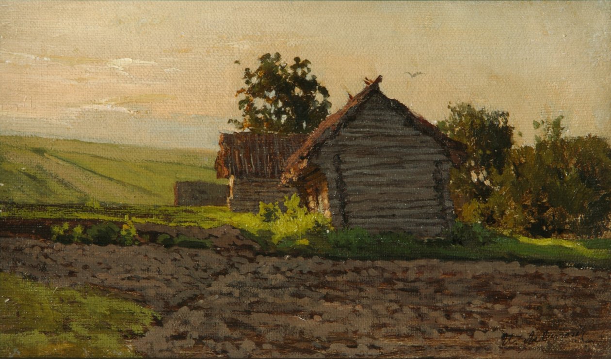 Slobodka, 1884 av Isaak Ilyich Levitan