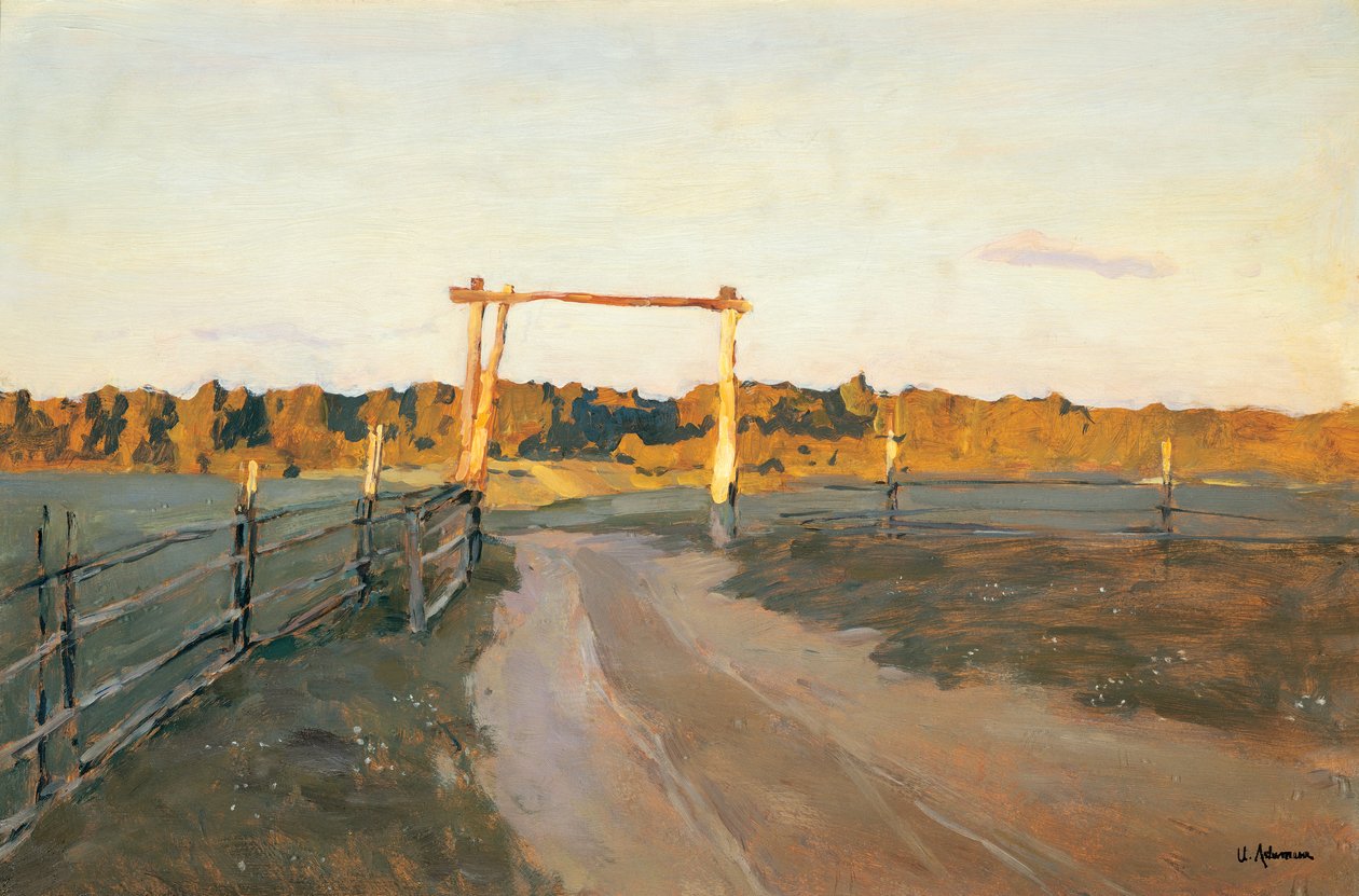 Sommerkveld, 1900. av Isaak Ilyich Levitan