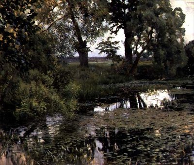 Den gjengrodde dammen av Isaak Ilyich Levitan