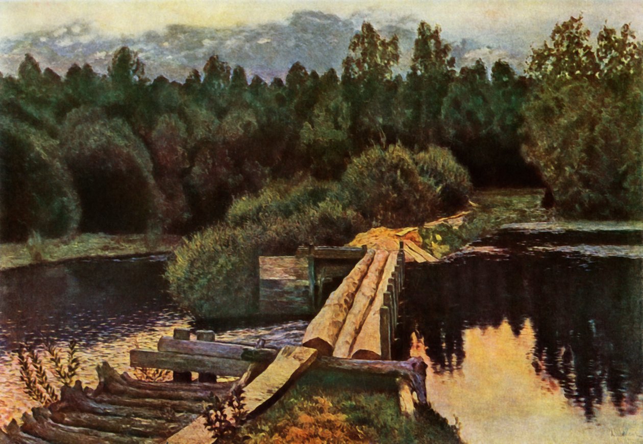 Still Waters, 1892, 1965. av Isaak Ilyich Levitan