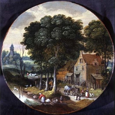Elvelandskap av Isaak van Oosten