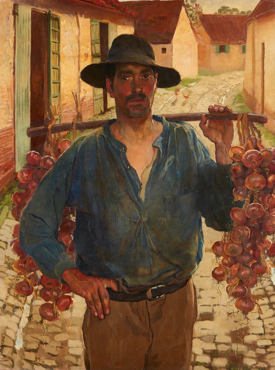 The Onion Rover (olje på lerret) av Isabel Codrington