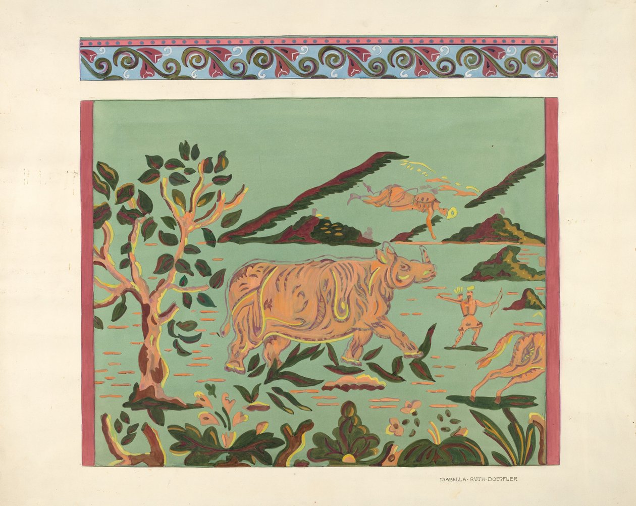 Bandbox Design - Rhino av Isabella Ruth Doerfler