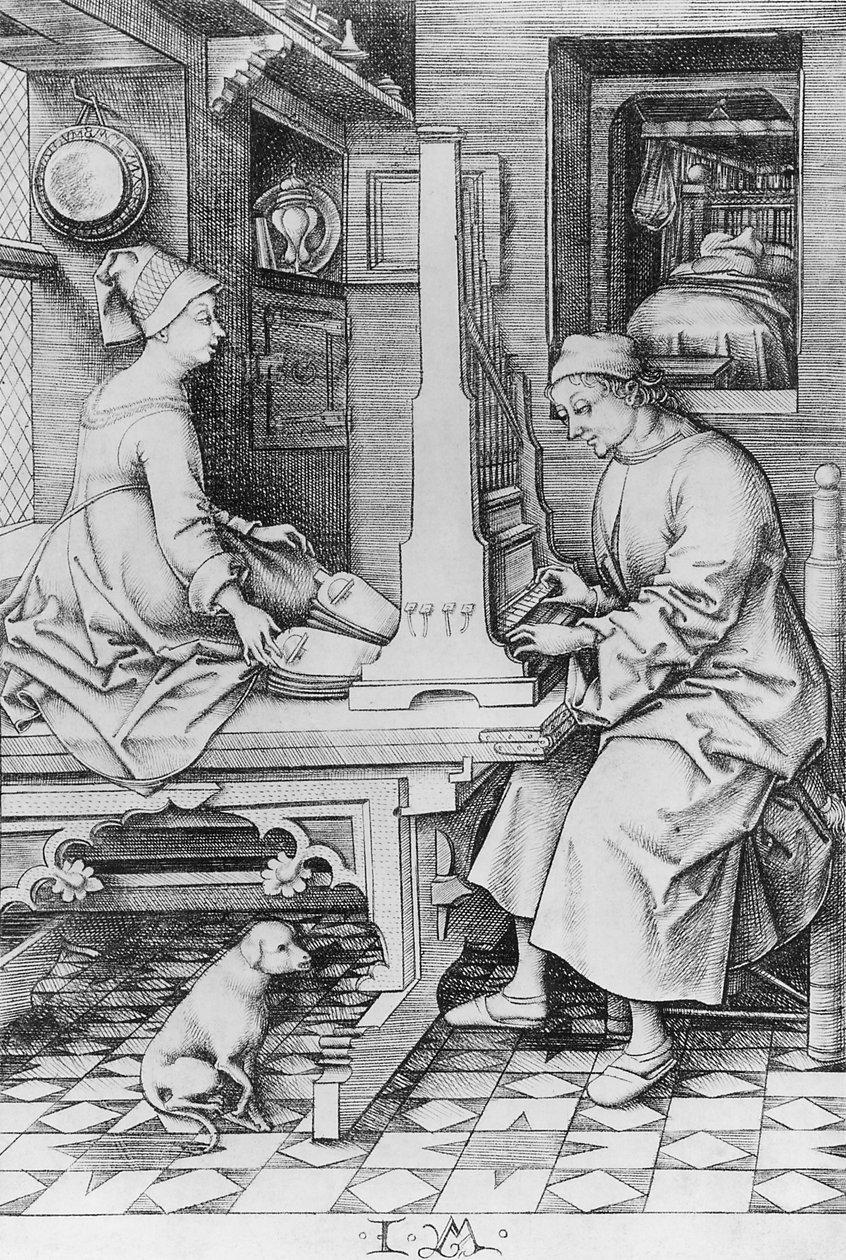 Positivt organ av Israhel van Meckenem the younger