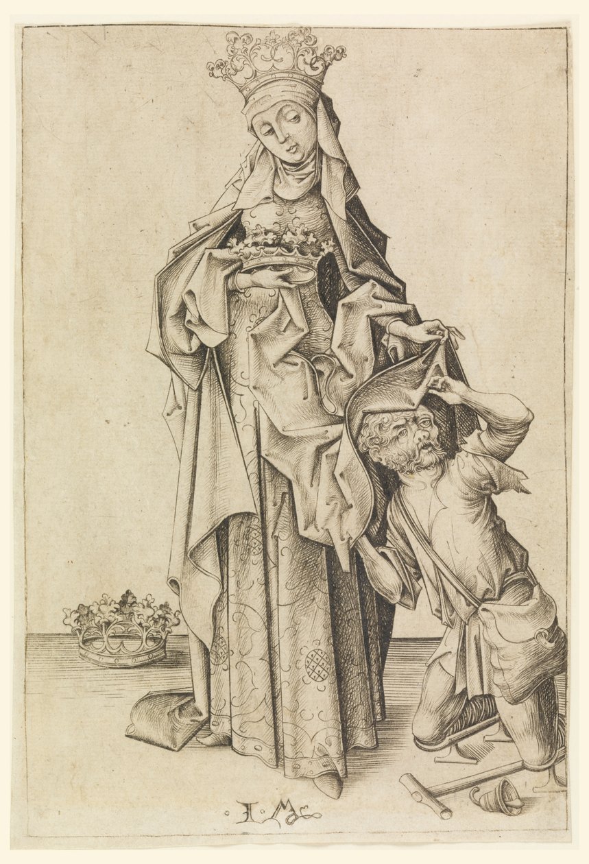 St. Elizabeth av Israhel van Meckenem