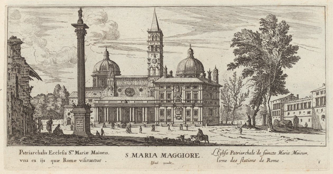 S. Maria Maggiore av Israël Silvestre