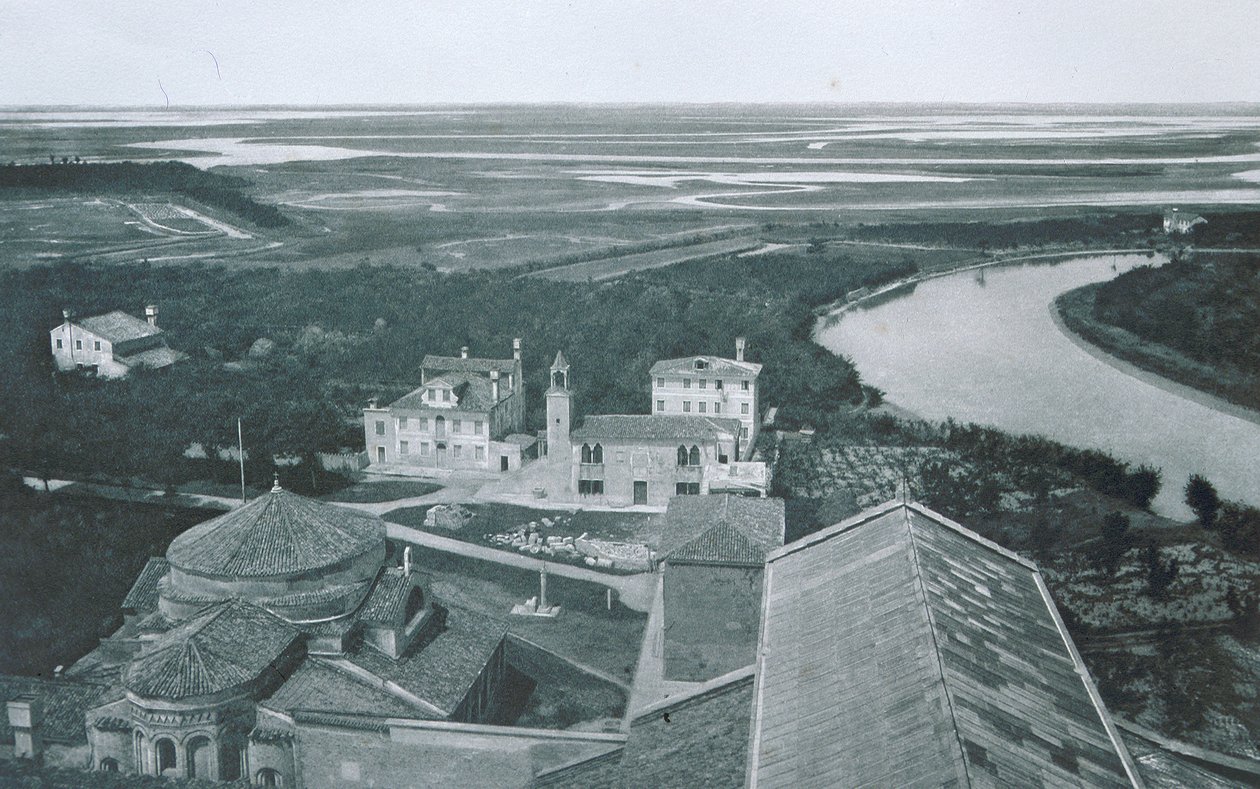 Utsikt over Torcello av Italian Photographer
