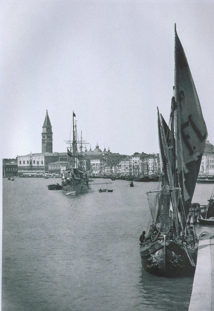 Utsikt over Canal Grande av Italian Photographer