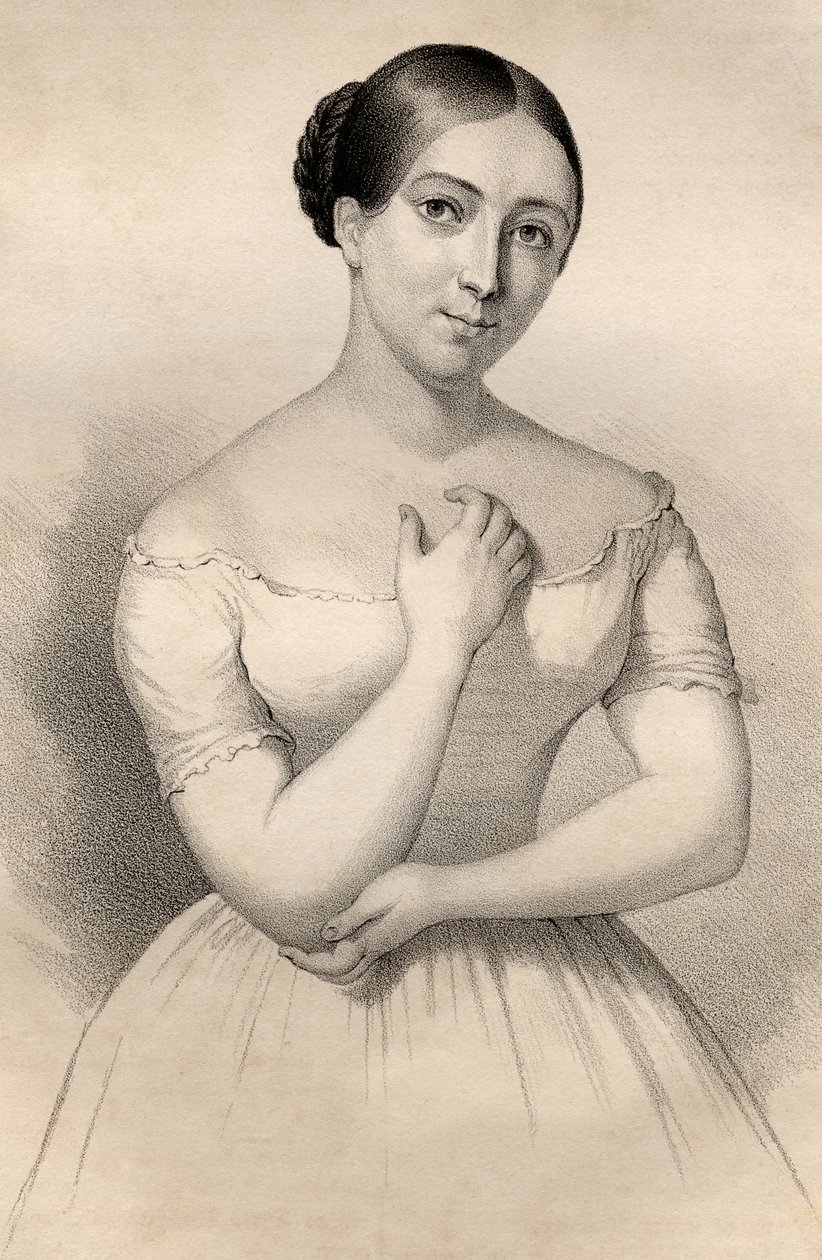 Giulia Grisi (1811–69) av Italian School