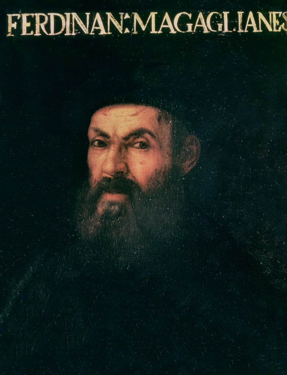 Portrett av Ferdinand Magellan (ca. 1480-1521) av Italian School