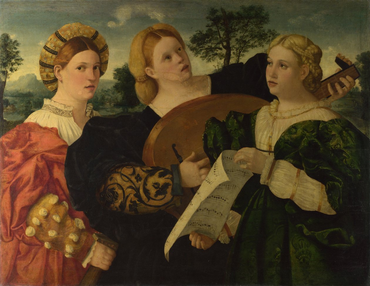 En konsert, ca. 1525 av Italian Master
