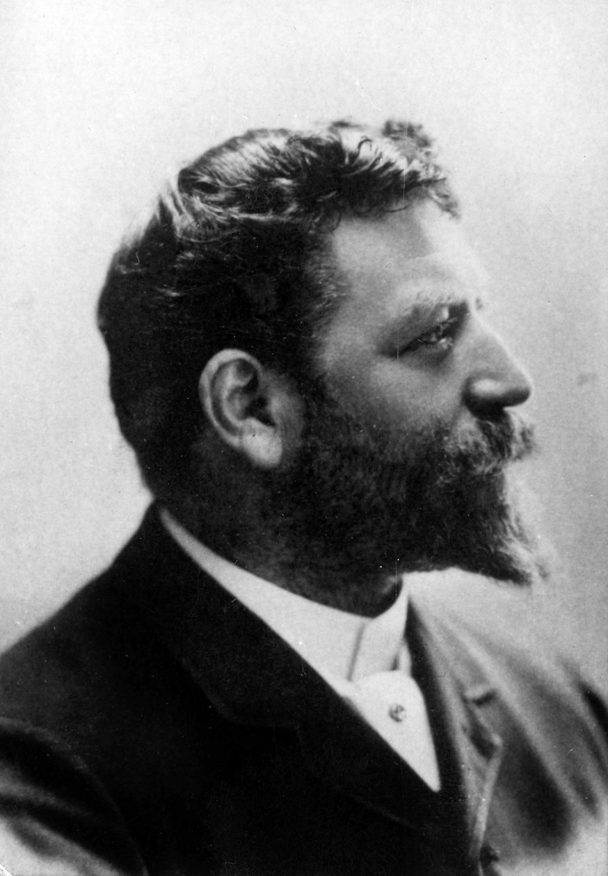 Francesco Tamagno (s/hvitt bilde) av Italian Photographer