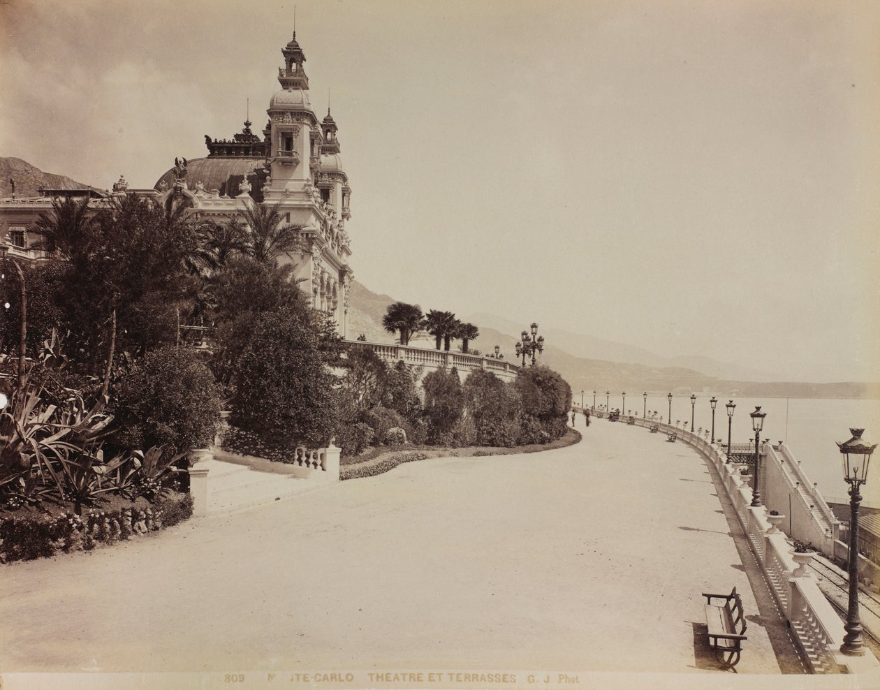 Teateret i Montecarlo, fyrstedømmet Monaco av Italian Photographer