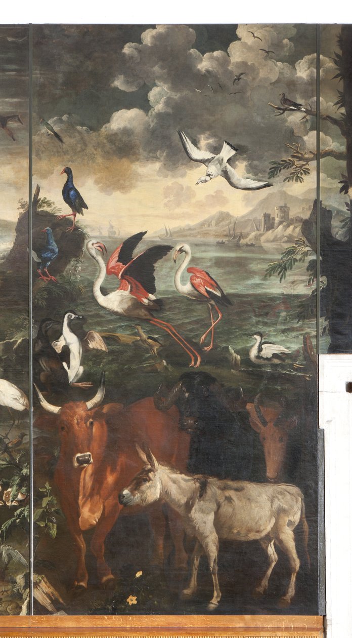 Dyr, Myte om Orfeus, detalj av Italian School