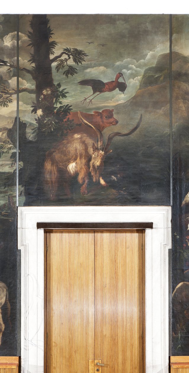 Dyr, Myte om Orfeus, detalj av Italian School