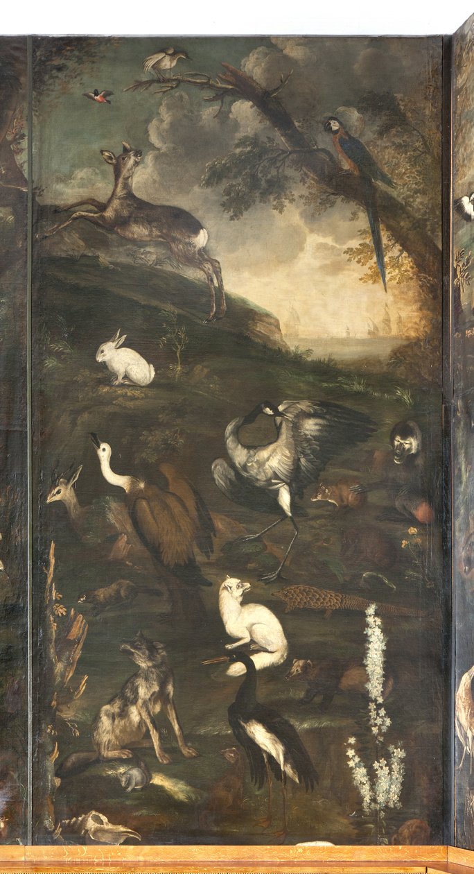 Dyr, Myte om Orfeus, detalj av Italian School