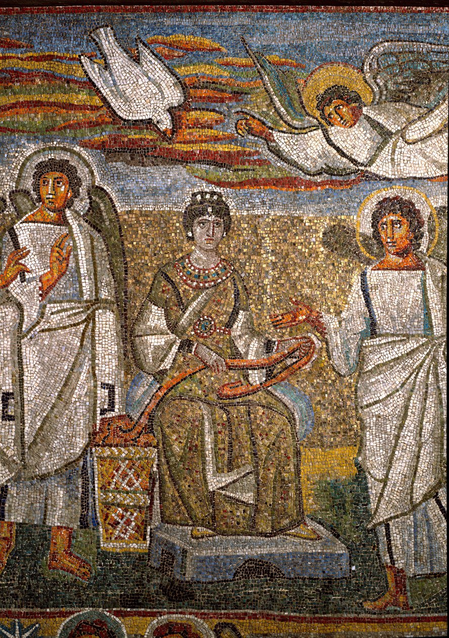 Bebudelse (mosaikk) av Italian School